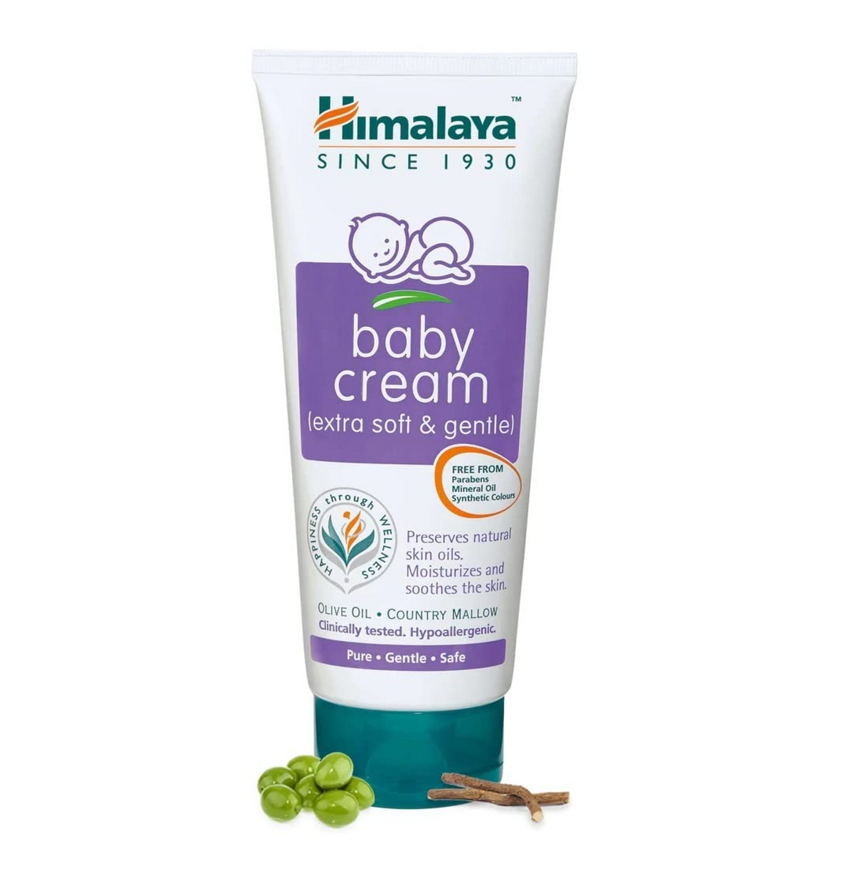 Himalaya Baby Cream Face Moisturizer & Day Cream For Dry Skin 200ml