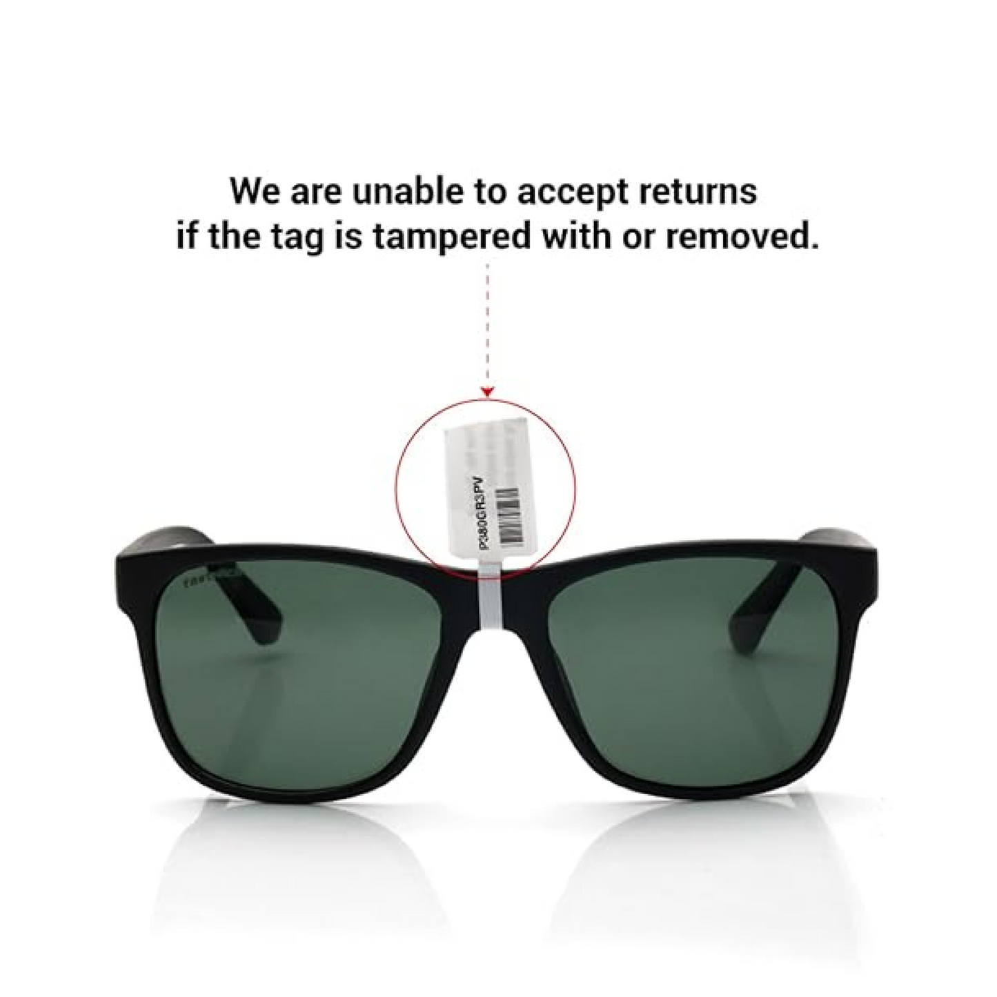 Fastrack 100% UV protected Wayfarer Sunglasses for Men