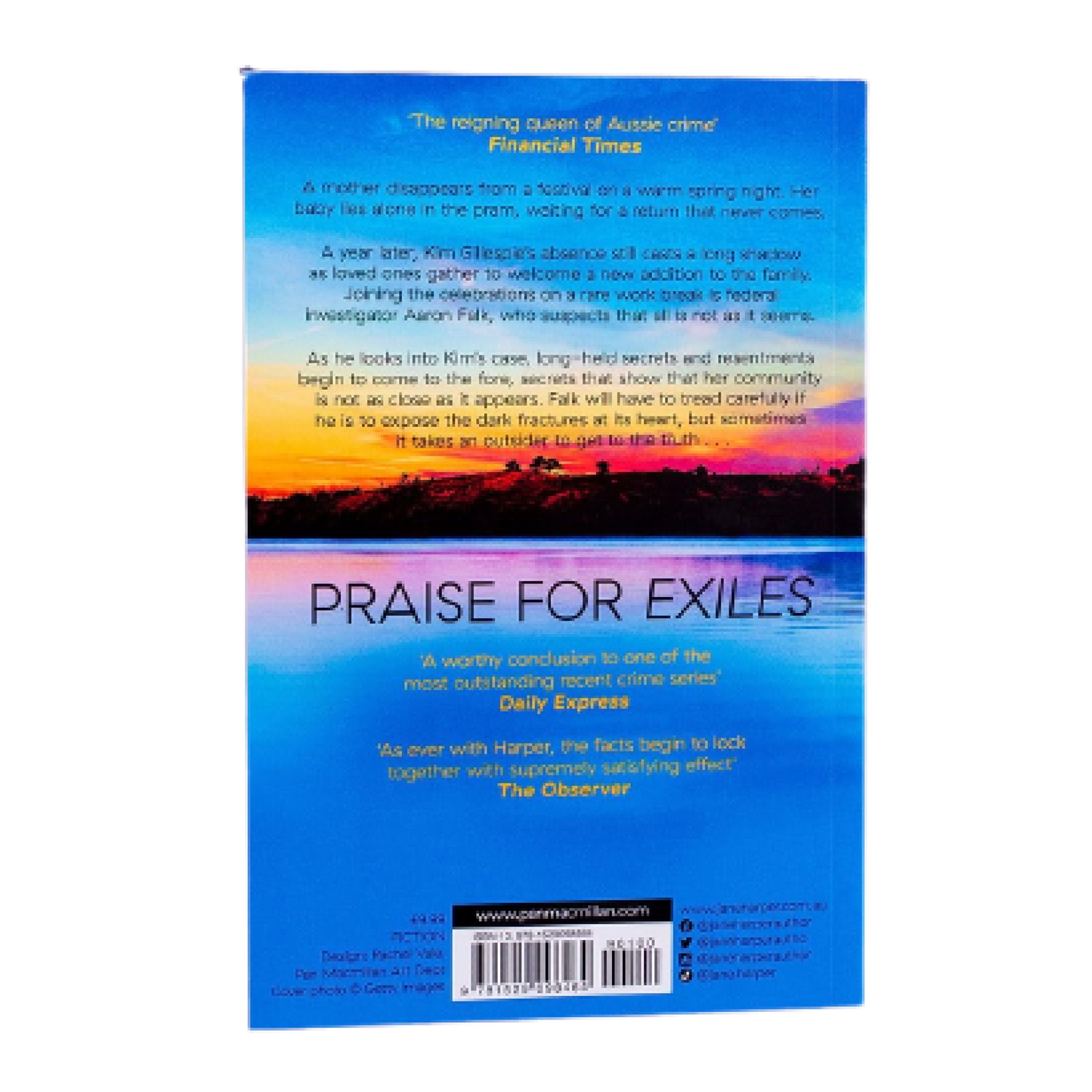 Exiles:The heart-pounding new Aaron Falk thriller from the No. 1 bestselling author of The Dry and Force of Nature Paperback