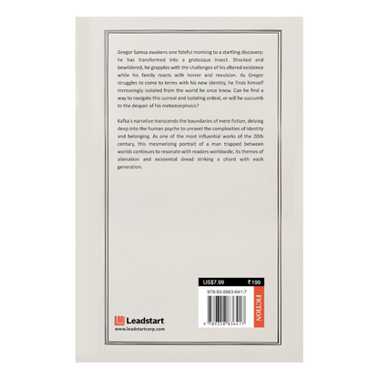 Metamorphosis by Franz Kafka [Premium Paperback]: An Unsettling Exploration of Identity and Alienation | Existential Literature |Classic Literature| Psychological Fiction| Metaphorical Allegory Paperback