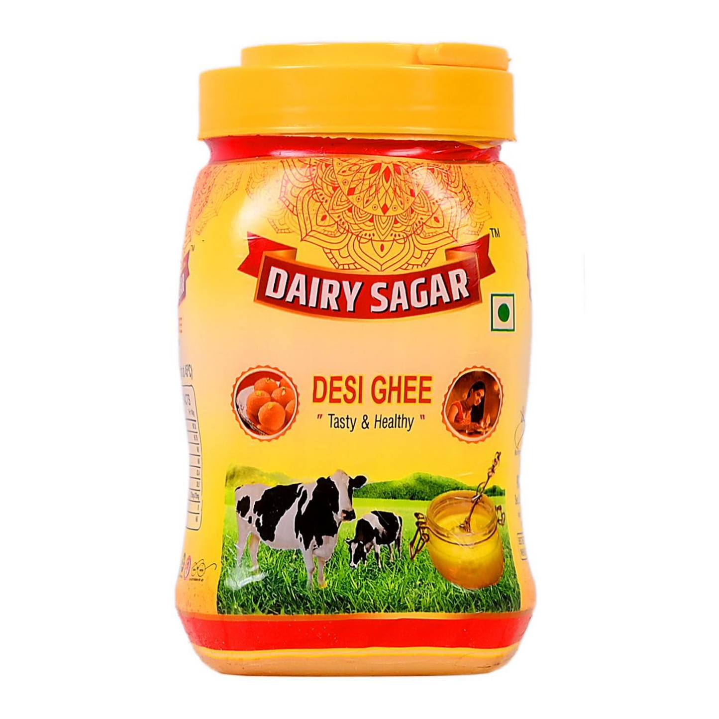 DAIRY SAGAR Pure Cow Ghee Jar 1 Litre