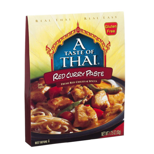 A Taste of Thai  - 1.75 oz Ready-to-Use Mix | Flavored with Classic Thai Spices | Use as Rub Marinade Dipping Sauce & More | Non-GMO | Gluten-Free | No Preservatives