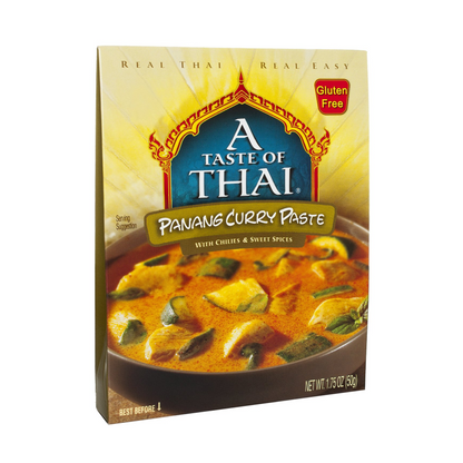 A Taste of Thai  - 1.75 oz Ready-to-Use Mix | Flavored with Classic Thai Spices | Use as Rub Marinade Dipping Sauce & More | Non-GMO | Gluten-Free | No Preservatives