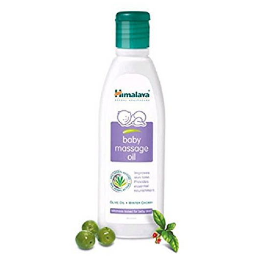 Himalaya Baby Massage Oil, 200ml Bottle