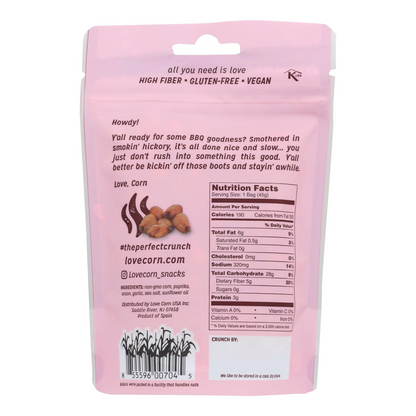Love Corn Smoked BBQ Corn Nuts, 1.6oz