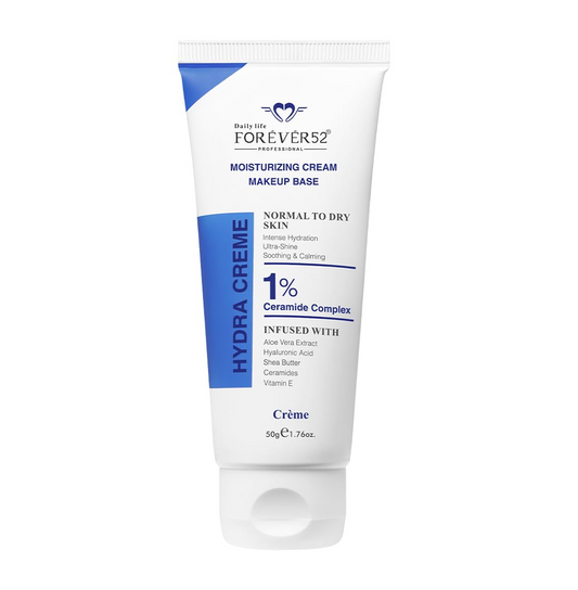 Tube of Forever52 Hydra Creme on a white background
