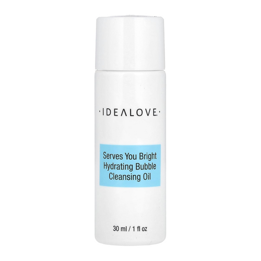 Idealove Serves You Bright Hydrating Bubble Cleansing Oil, Trial Size, 1 fl oz (30 ml)