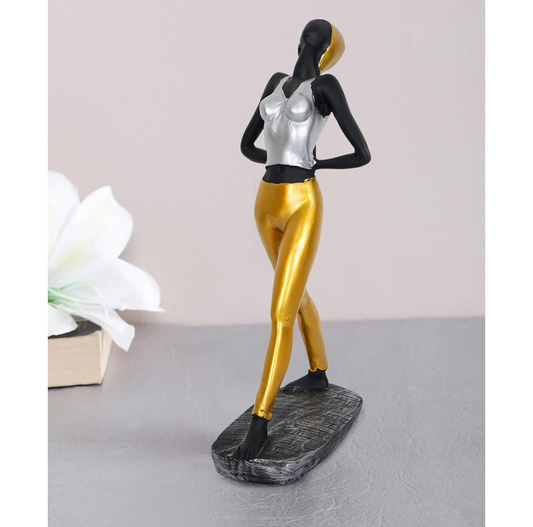 Yoga Lady Home & Office Decor showpiece (y3000)
