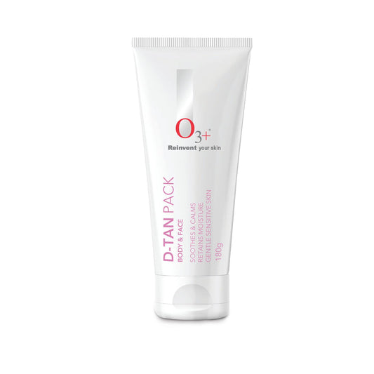 O3+ D-TAN Pack For Instant Tan Removal For all skin Types 180 gm
