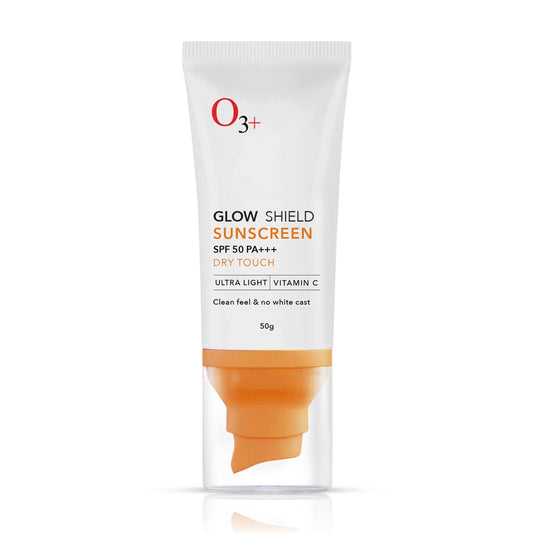 O3+ Glow Shield Sunscreen SPF 50 PA+++ (50gm)