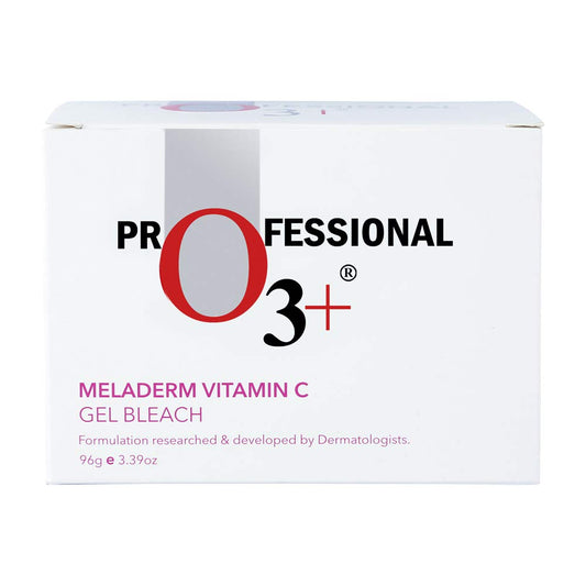O3+ Meladerm Vitamin C Gel Bleach 96g for Skin Brightening Dull Skin | TAN Removal for Face, Suitable for Men & Women
