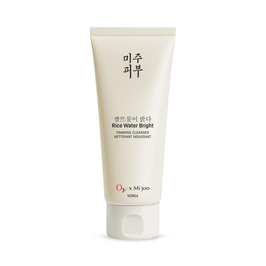 O3+ Mijoo Korea Rice Water Bright Foaming Cleanser 100ml for Korean Glass Skin