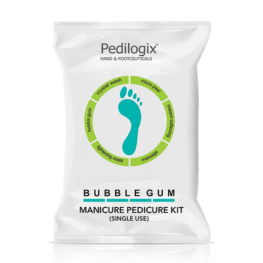 O3+ Pedilogix Bubblegum Manicure Pedicure Kit for Hand and Feet Lightening, Softening and Massage (1 Pc, 65 g)