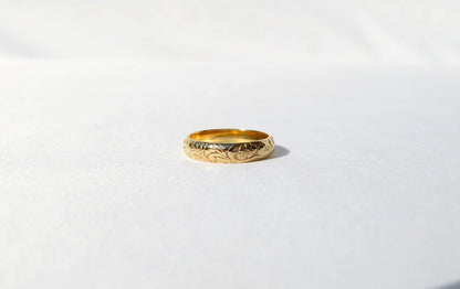 14k Gold Filled Ring, Gold Ring, Thick Gold Ring, Gold Stack Ring, Simple Gold Ring, Stacking Ring, Thick Ring, Wedding Band, Gold