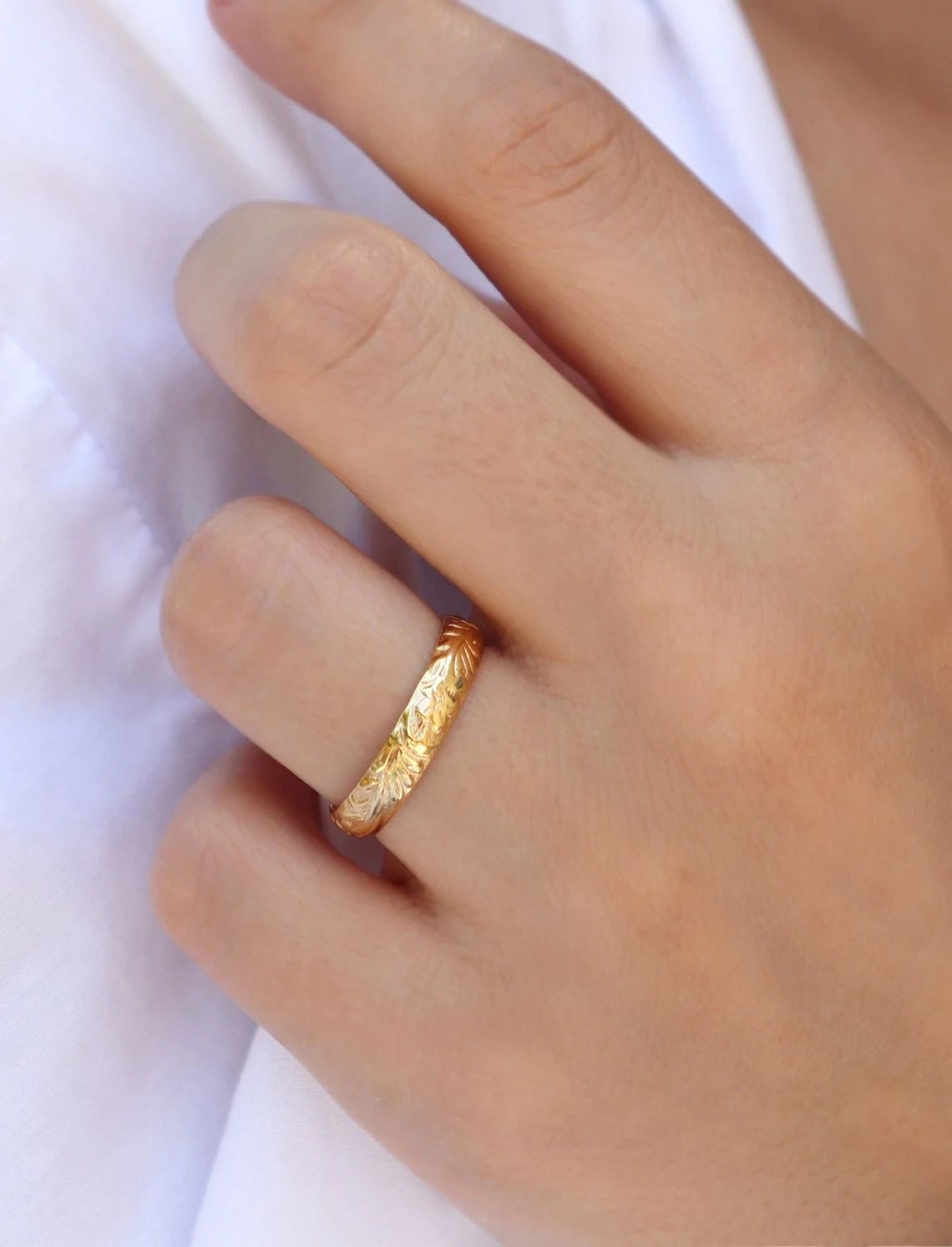 14k Gold Filled Ring, Gold Ring, Thick Gold Ring, Gold Stack Ring, Simple Gold Ring, Stacking Ring, Thick Ring, Wedding Band, Gold