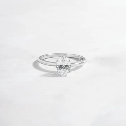 Oval Ring, CZ Ring, Promise Ring, Wedding Ring, Engagement Ring, Anniversary Ring, Diamond Ring, Cubic Zirconia Ring Gold Ring, Gift for Her