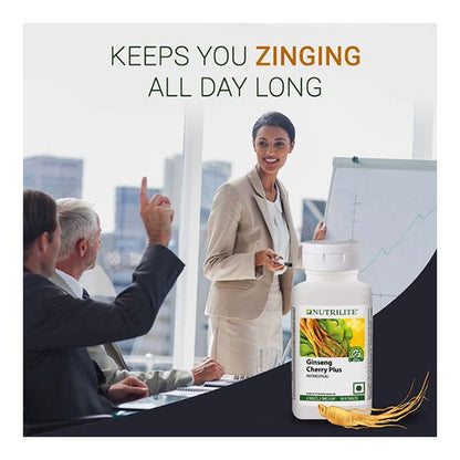 Zephivo Nutrilite Ginseng cherry pius (Proprietary Food) 100 Tablets
