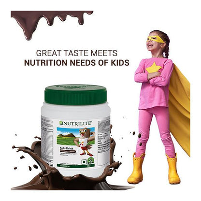 Zephivo NUTRILITE Kids Drink - Chocolate Flavor With Essential Vitamins & Minerals (500 Gms)
