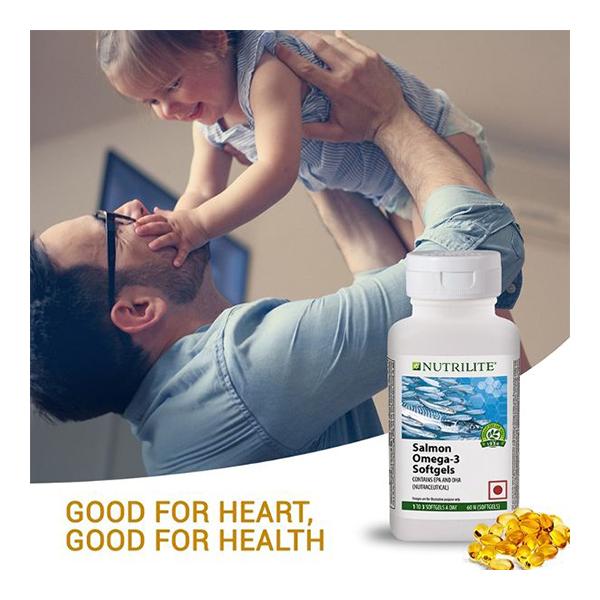 Zephivo NUTRILITE Forever Living Nutrilite Salmon Omega-3 60 Softgels
